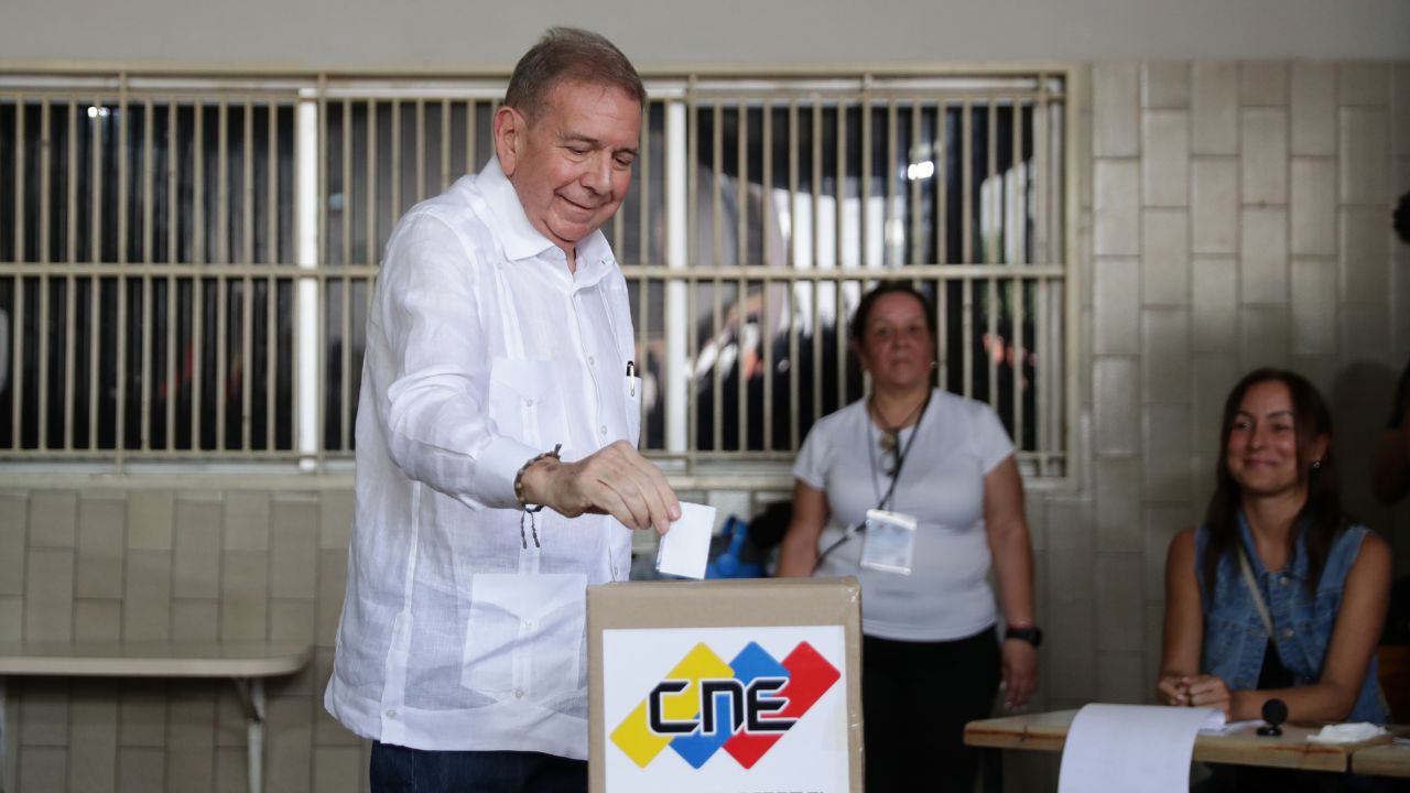 Venezuela Vota: Edmundo González ejerce el sufragio en Caracas